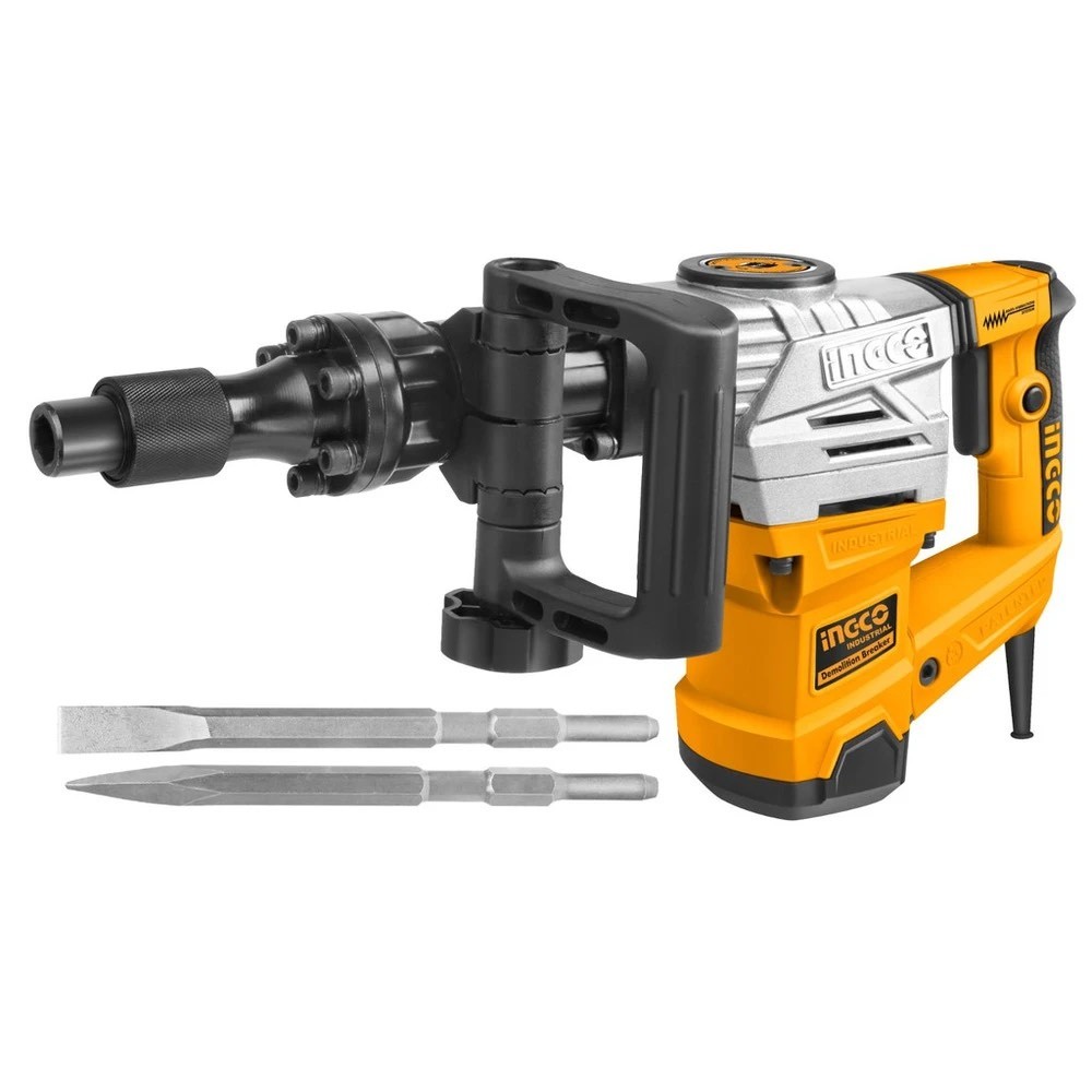 1300W Máy đục bê tông INGCO PDB13008, máy đục phá bê tông công suất 1300w, lực đập 20J, máy đục 17ly