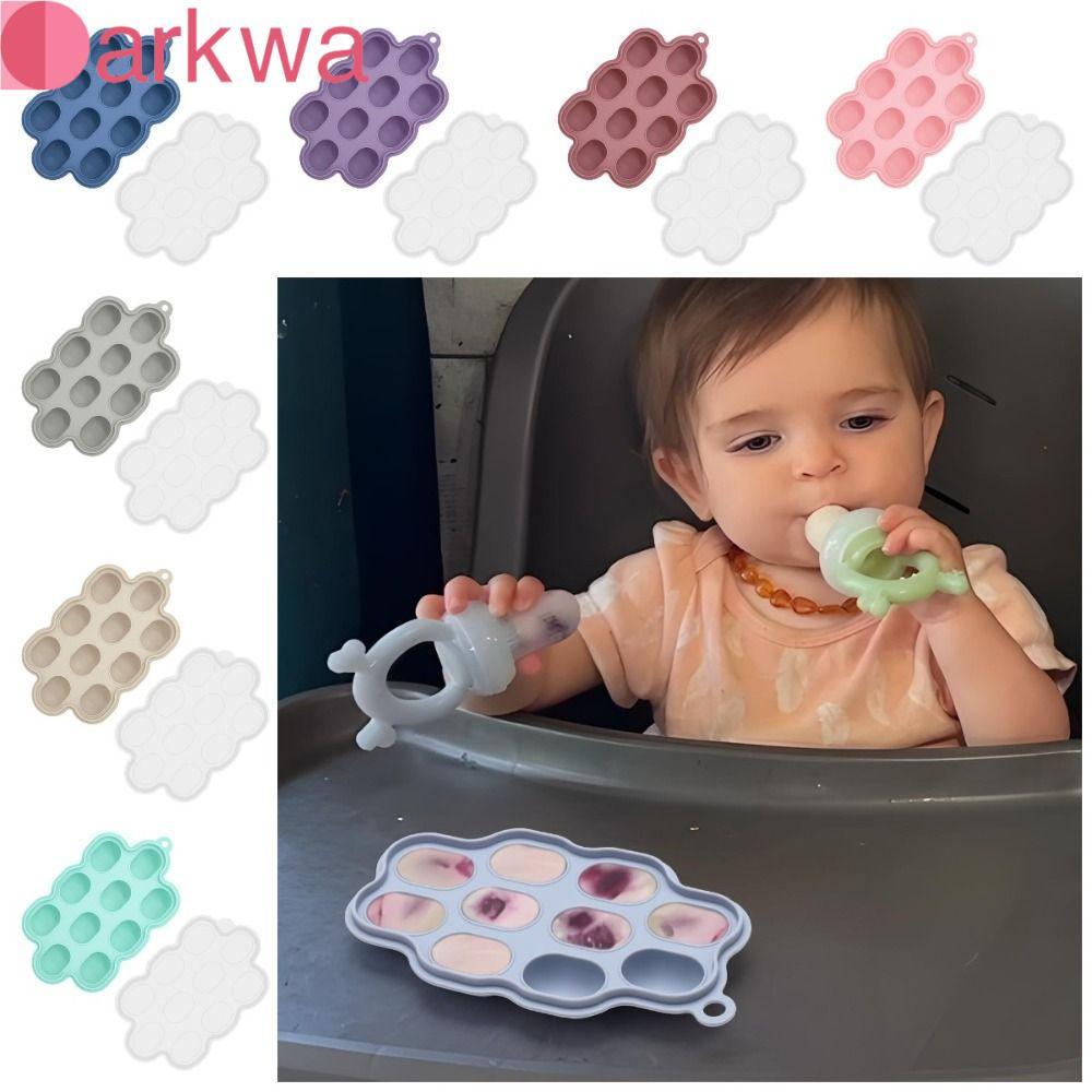 DARKWA Silicone Nibble Freezer Maker Hộp đựng đồ bền bỉ cho trẻ sơ sinh