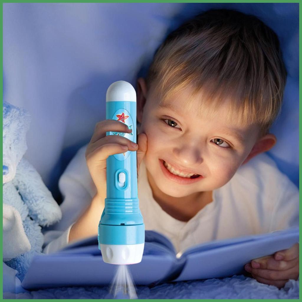 Đèn pin Máy chiếu Đồ chơi học tập Đèn pin Đồ chơi có hình ảnh động vật Đèn pin máy chiếu trượt Đồ ch