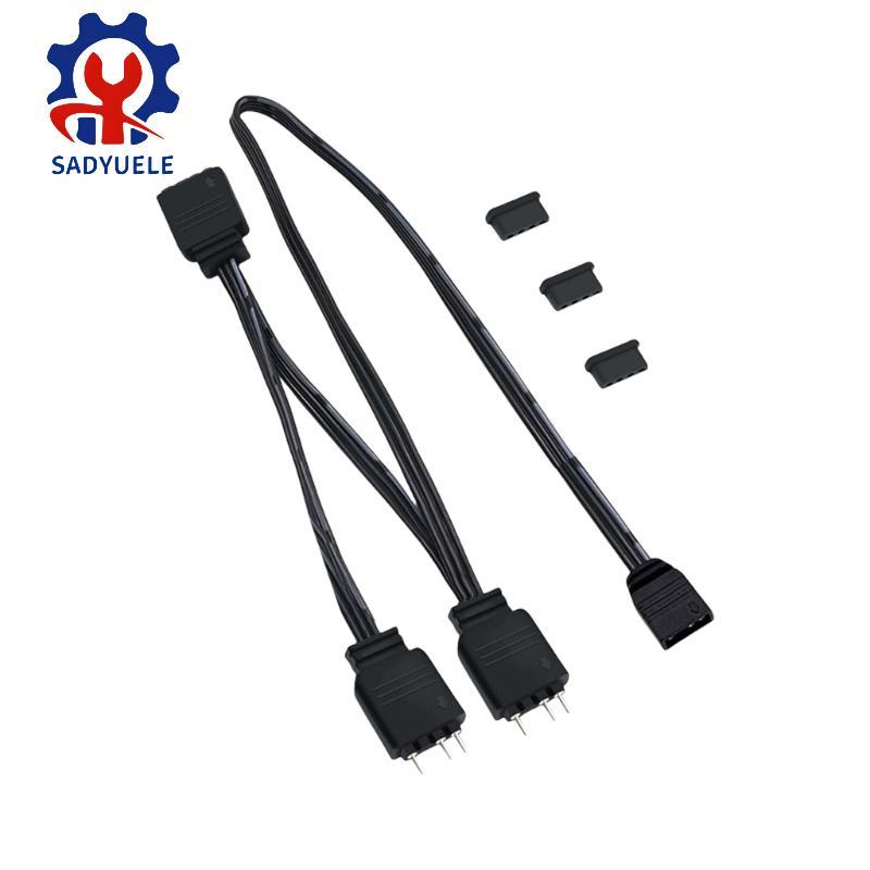 SADYUELE Linh Hoạt ARGB Dây Chia ARGB Cáp Nối Dài 5V 3Pin ARGB 1 Nữ