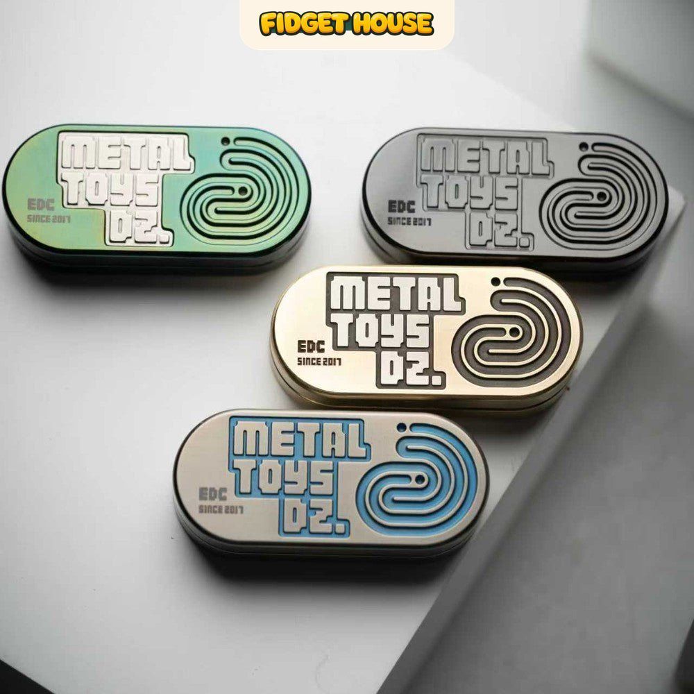 Fidget Slider Kim Loại Top-B SNAKE Metal Toys DZ - Thẻ Đẩy EDC - Đồ Chơi Giảm Stress