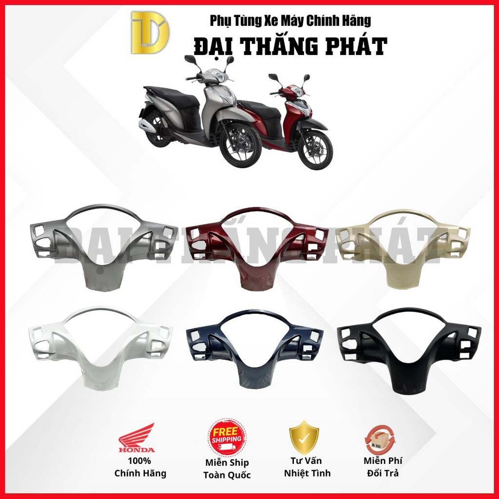 Nắp sau tay lái | Bợ cổ | Gáy xe Sh Mode 125cc (2013-2019) K29 các màu chính hãng