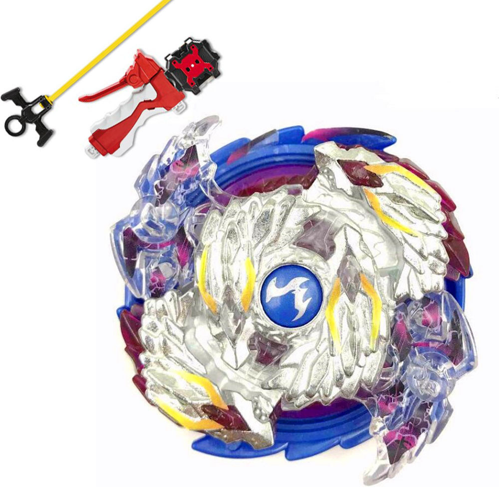 Rock aries B-X TOUPIE BURST BEYBLADE Burst B-97 Nightmare Longinus / Tay cầm Spinner Luinor + Launch