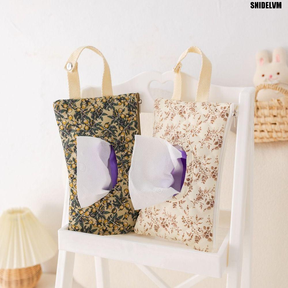 Hộp đựng khăn lau trẻ em SNIDEL0W, Túi đựng khăn giấy ướt di động dễ thương, Hộp đựng khăn ướt có ta