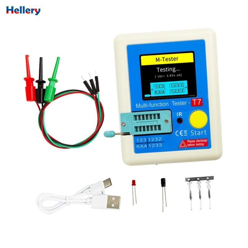 Máy đo độ xuyên thấu Lcr Máy đo linh kiện đa chức năng Lcr-t7 cho PNP
