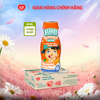 Sữa chua uống KUN vị cam thùng 48 chai x 85ml