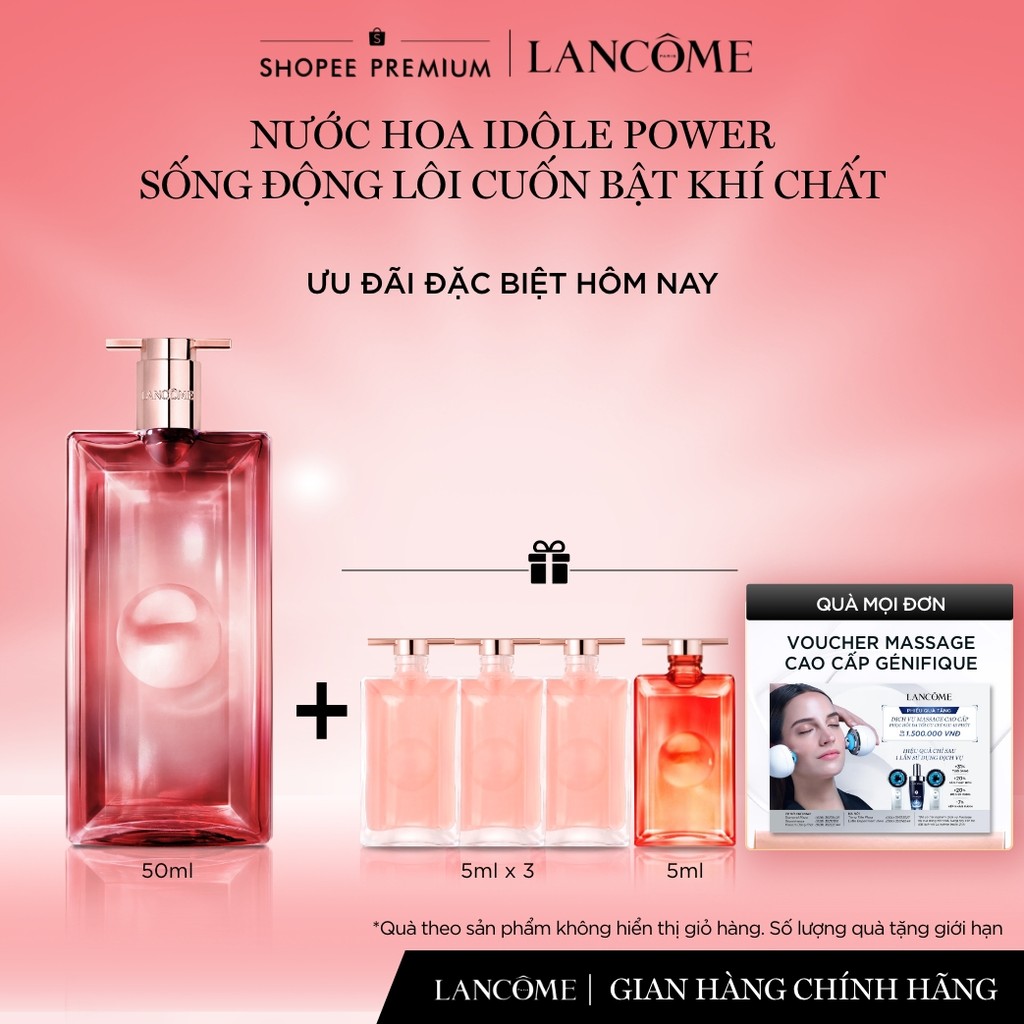 [KOL] Nước Hoa Idole Power Lancome Sống Động Lôi Cuốn Bật Khí Chất 50ml