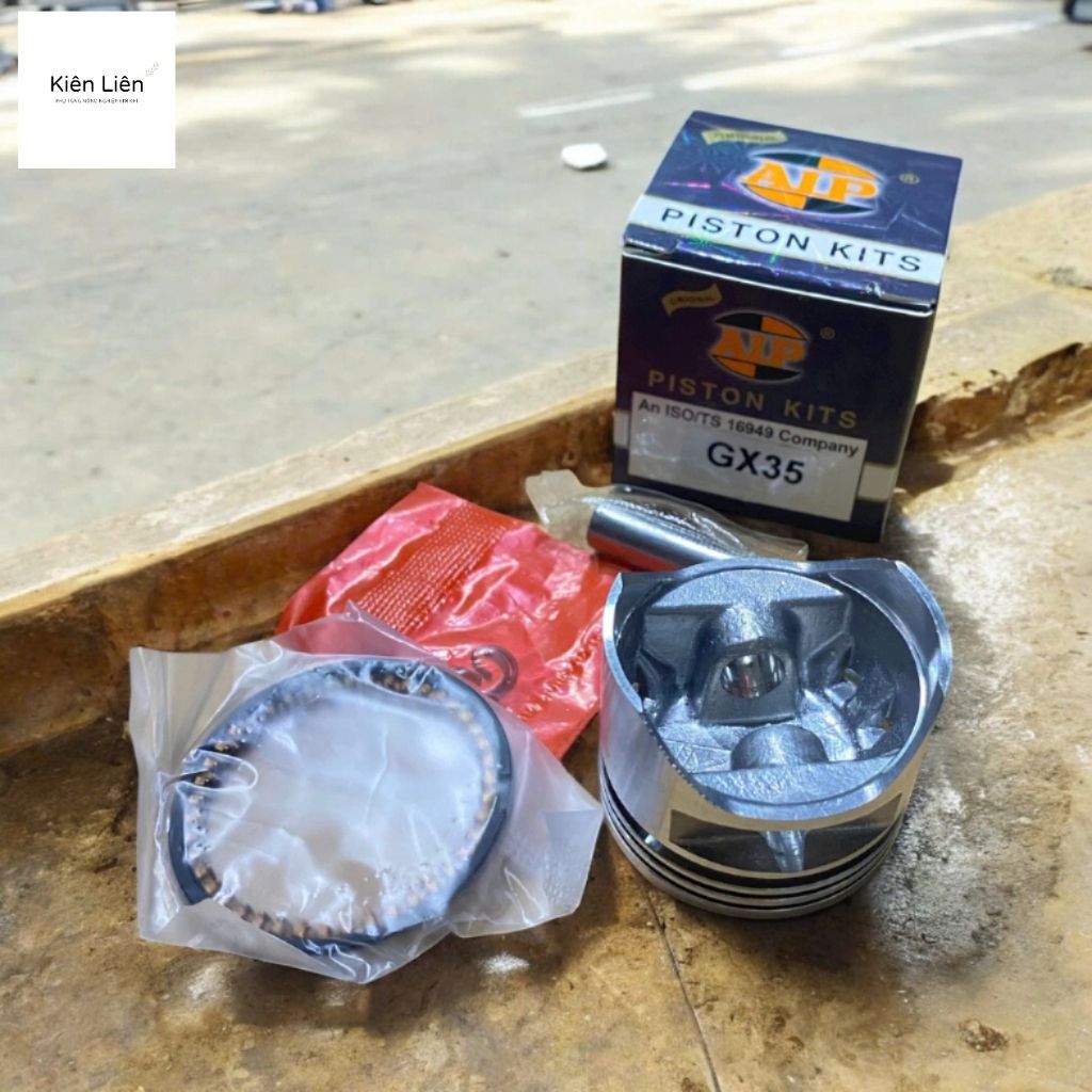 Piston máy cắt cỏ GX35 nòng 39mm h àngAIP  hàng chuẩn