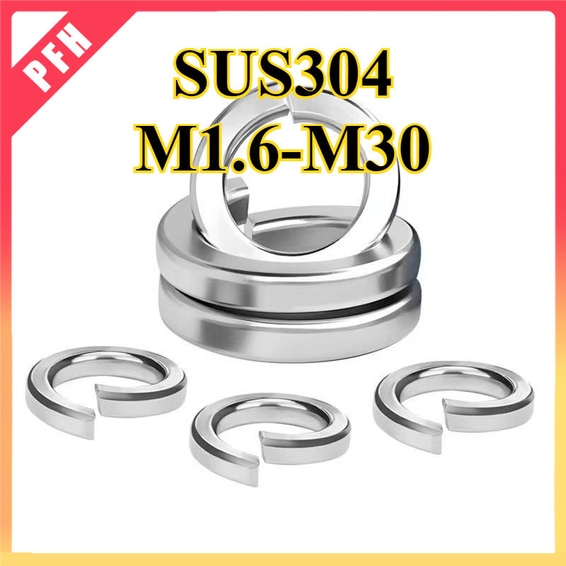 long đền vênh, Long đền ve, Long đền Inox 304 Vòng Đệm Chống Rung, Chống Tự Tháo - Cho Bulong  M1.6 