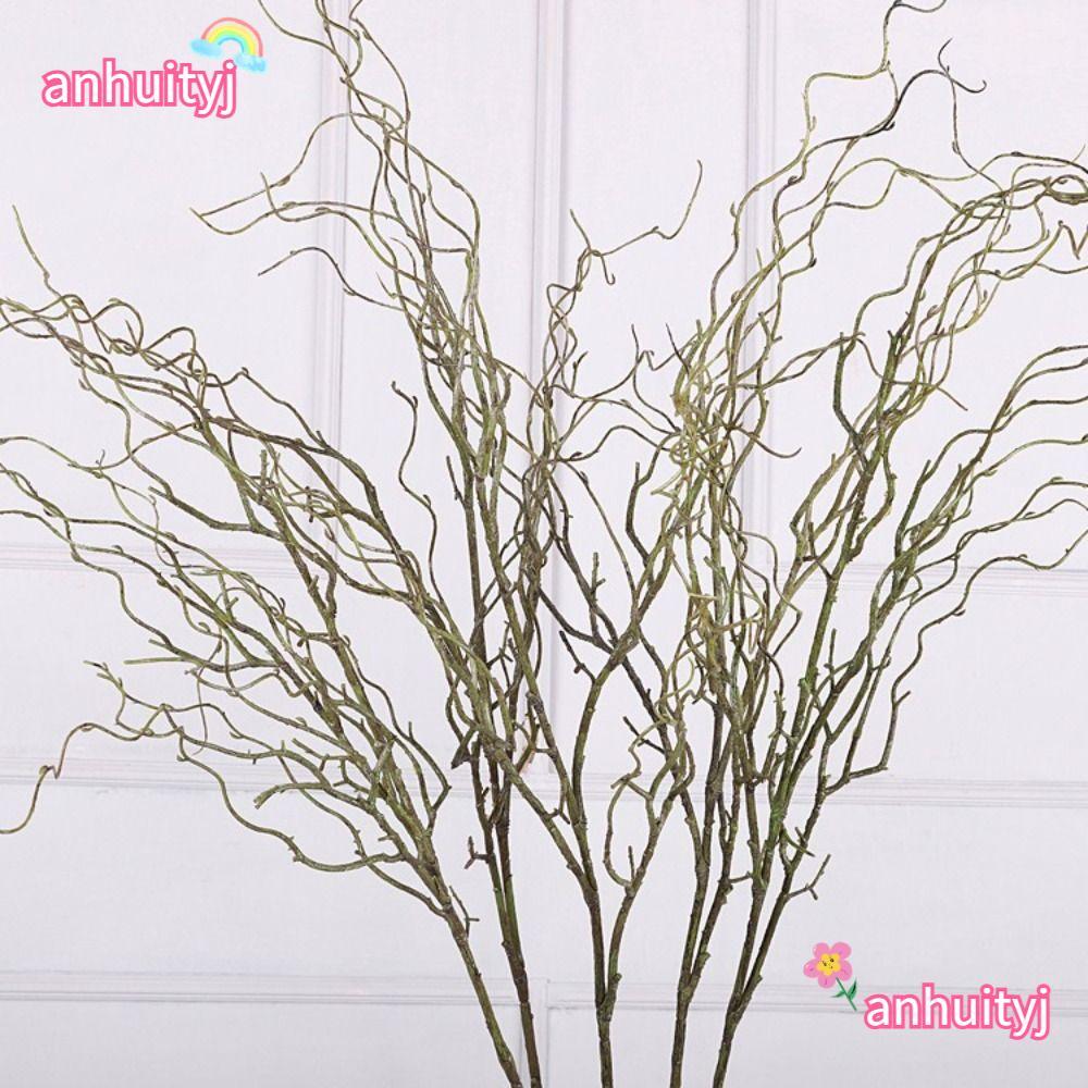 ANHUITYJ Nhánh liễu nhân tạo, Chiều dài 120cm Thiết kế thực tế Chi nhánh cây mô phỏng, Mô phỏng nhân