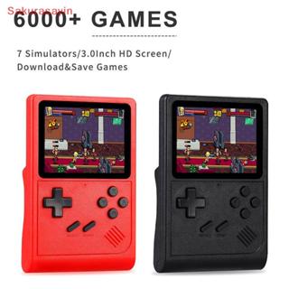 {Sakurasayin} GB300 Máy Chơi Game Di Động Retro Retro Retro Máy Chơi Game 6000 + Nhà Máy Trò Chơi In Sto Mới