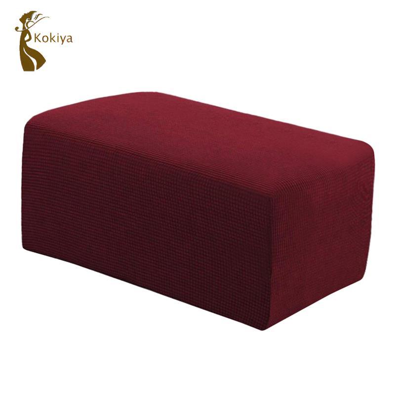 Ottoman Pouf Bao Ghế Để Chân Ghế Bọc Ottoman Chân Bảo Vệ Bao Da Tay Bảo Vệ Phụ Kiện Mềm Bền Chống Nh