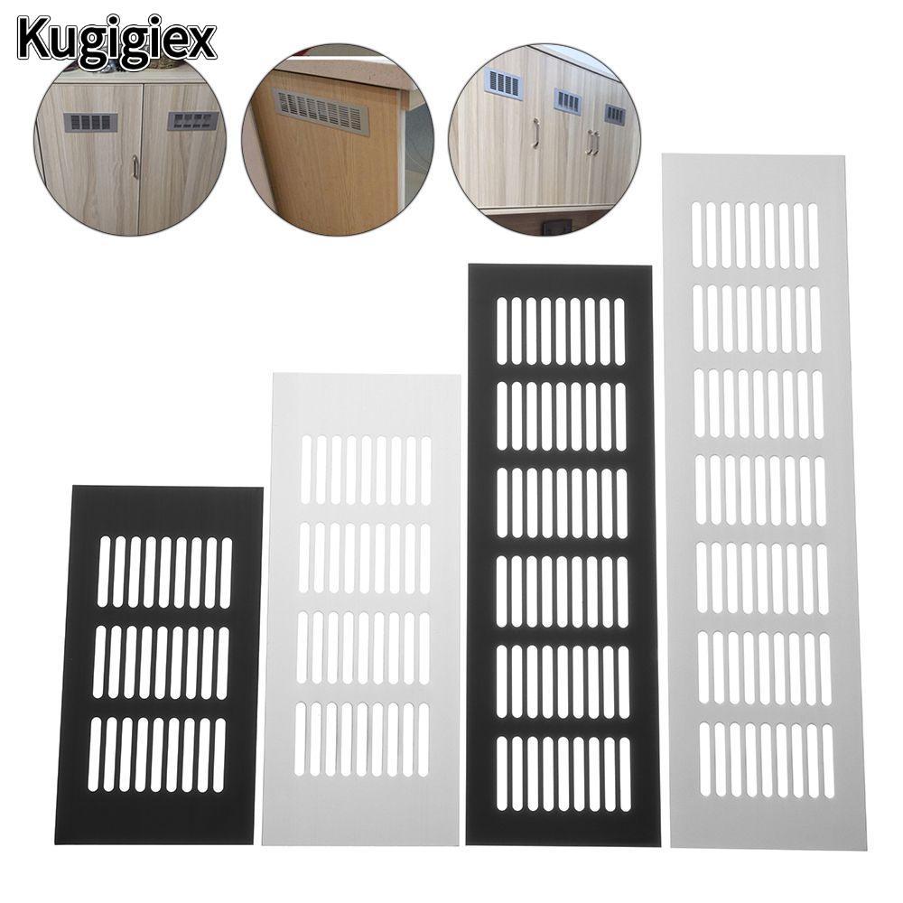 IKUGI Lỗ Thông Hơi Bao Grommet Bền Tủ Quần Áo Phụ Kiện Louver Hợp Kim Nhôm Thông Gió Lưới Tản Nhiệt