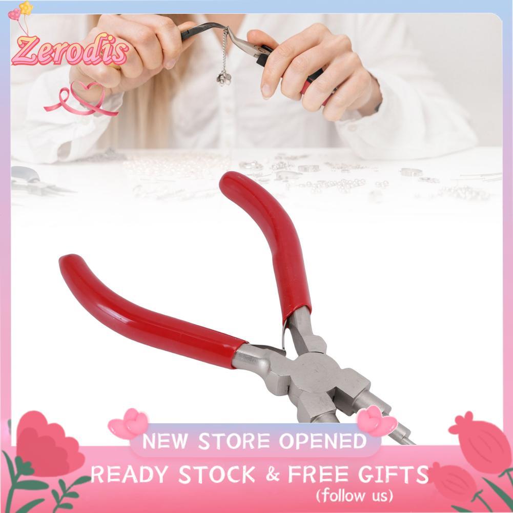 Zerodis Kìm làm tại ngoại RASTKY Công cụ vòng dây thép carbon chuyên nghiệp cho đồ trang sức 6 bước 