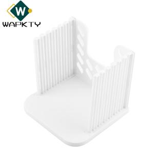 Máy cắt bánh mì nướng, Hướng dẫn cắt bánh mì bằng nhựa đều, Dụng cụ nhà bếp Cắt lát nhanh Máy thái bánh mì nướng bền có thể gập lại Nhà bếp gia đình