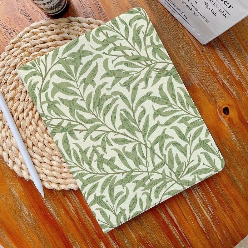 Ốp lưng iPad Spring Leaves iPad Air 4 / 5 có giá đỡ bút chì iPad Pro 12.9 "11" Mini 6 / 5 / 4, 10 / 
