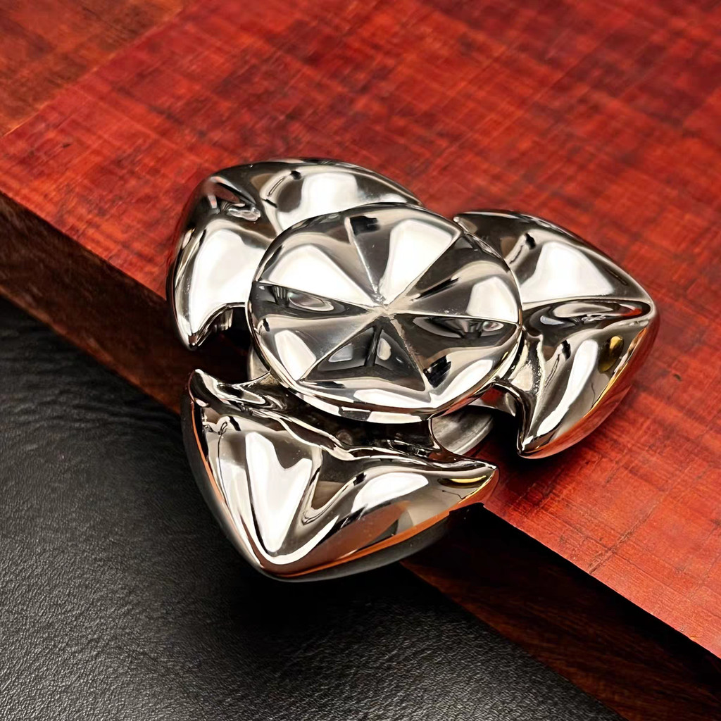 Opai Mực Fidget Spinner EDC Đồ chơi giải nén Ngón tay bằng thép không gỉ Spinner