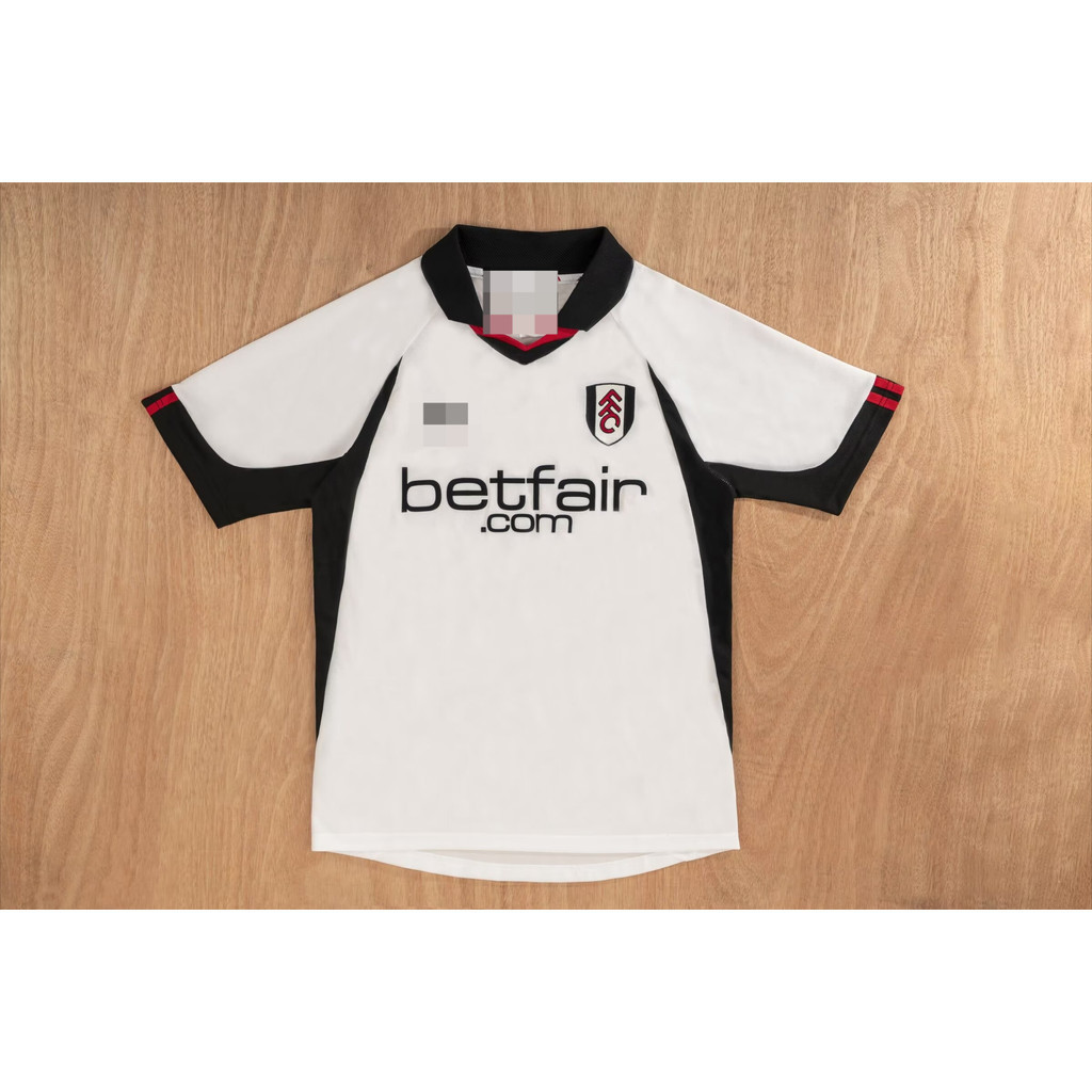 Áo đấu ngắn tay bóng đá sân nhà Fulham Retro 0203