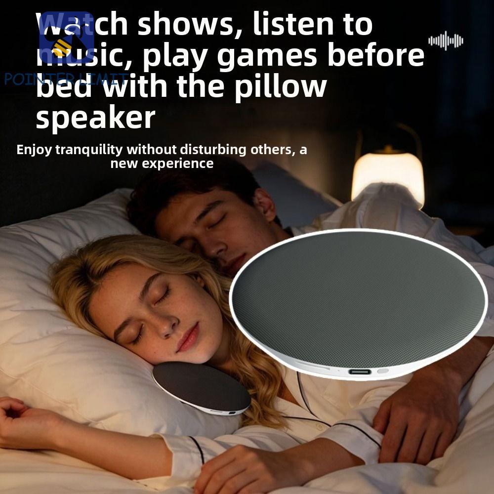 POINTER LIMIT Under Pillow Loa Bluetooth, Loa ngủ không dây hỗ trợ giấc ngủ Mini, Bluetooth siêu mỏn