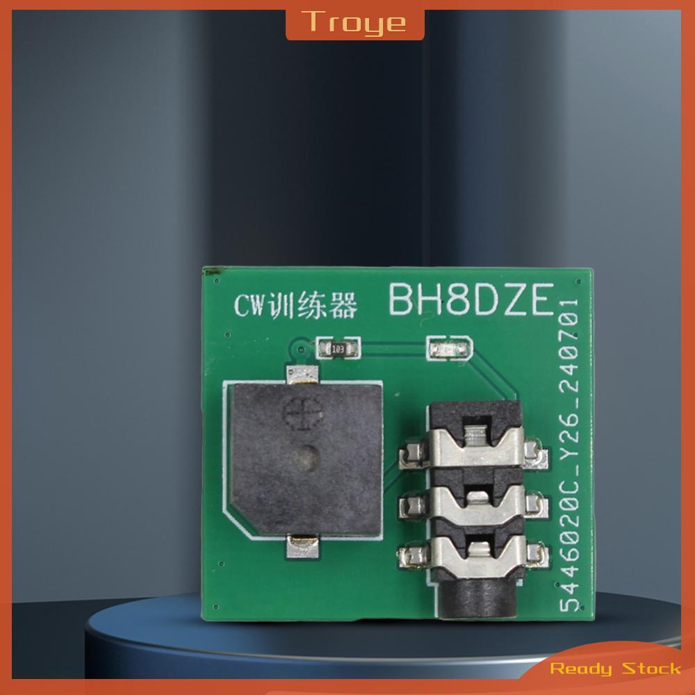 Mini CW Key Trainer Nút Phiên bản pin Hướng dẫn sử dụng Morse Code Trainer CW Morse Code Thiết bị th