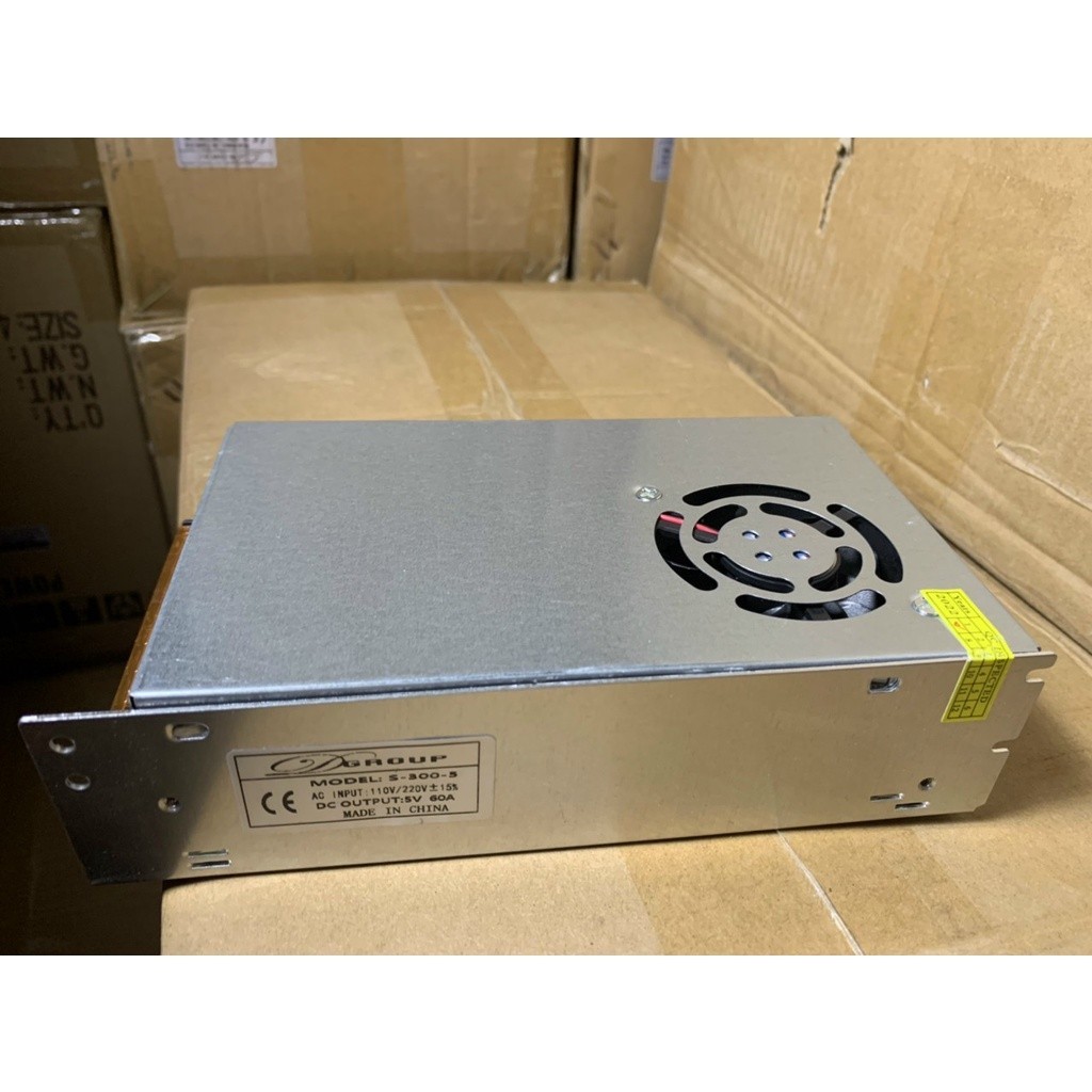 Nguồn tổ ong 5V60A nhỏ chuyen led