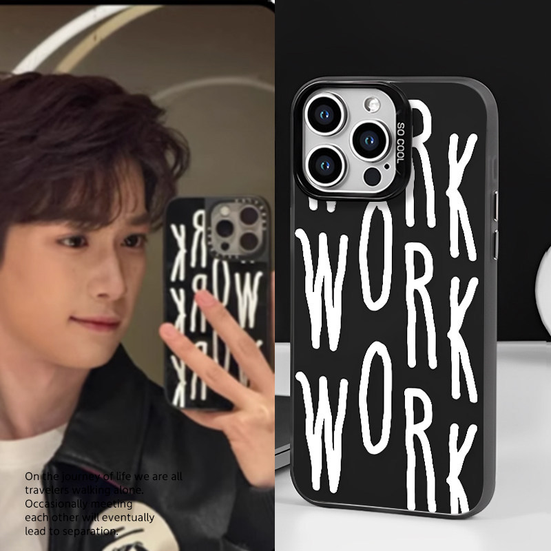 Ziyu Cùng Một Vỏ Điện Thoại Thích Hợp Cho Apple 16 Chữ Cái Đơn Giản iphone15promax Huawei pura80pro 