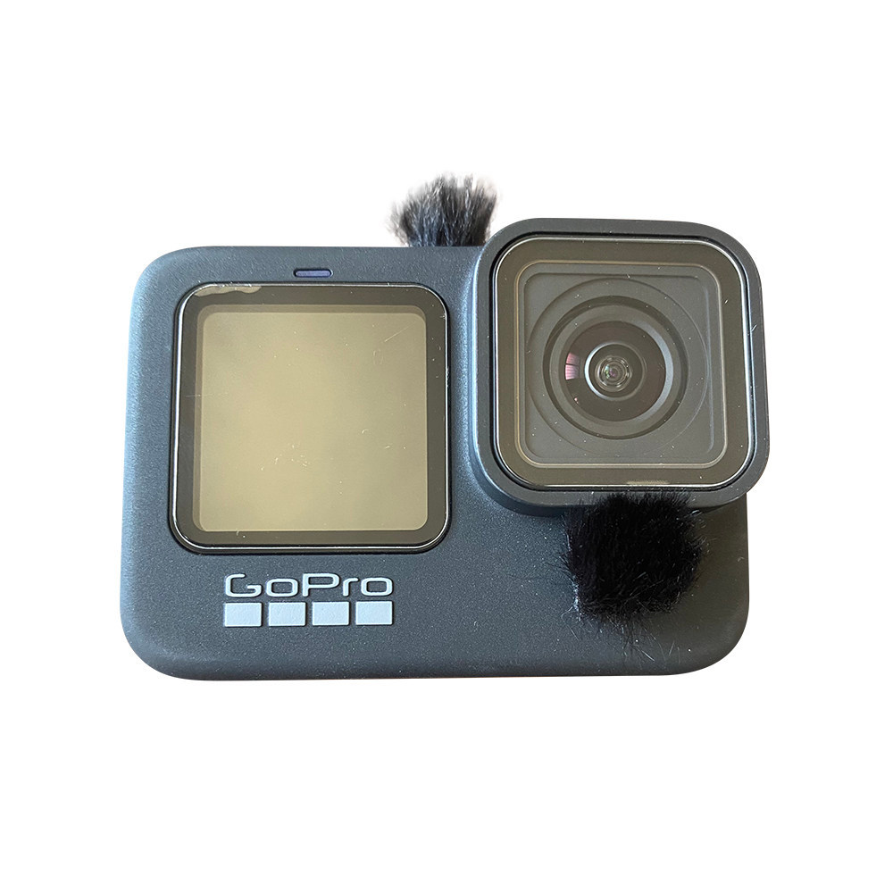 Thích hợp cho GO PRO Hero8 9 Máy Ảnh Thể Thao Chống Gió Len Camera Chống Gió Len Bao Camera Giảm Tiế