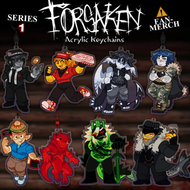 Từ bỏ-Móc khóa Acrylic: Cơ hội, elliot, hai lần, 1337 khách, 007n7, coolkidd, c00lkidd, 1.1.1.1, 1.4