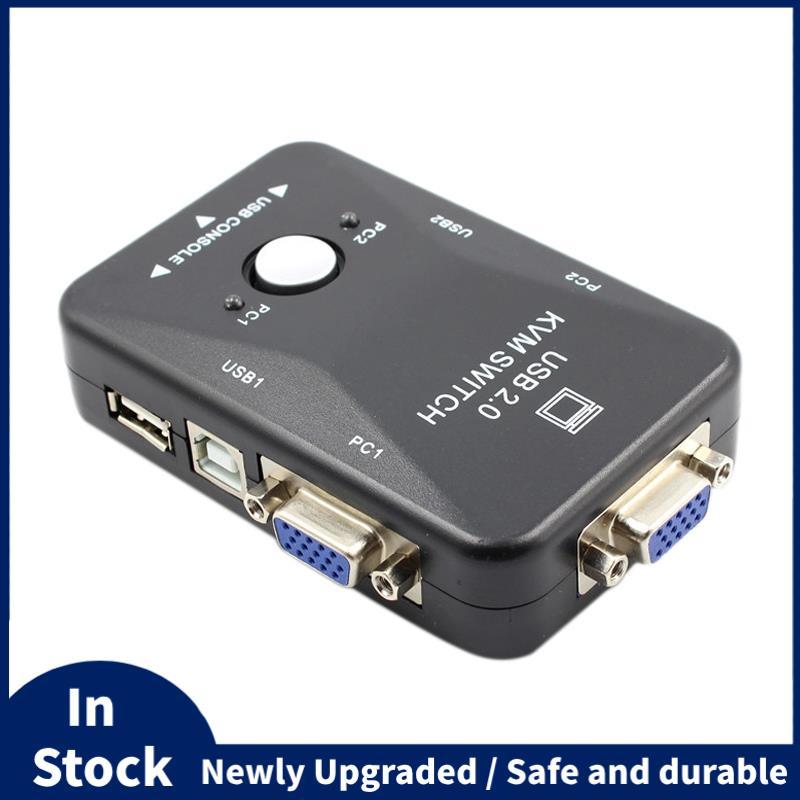 KVM Switch 2 Cổng VGA Switch USB 2.0 KVM Chuột Switch Bàn Phím 1920X1080 Hộp Chia Sẻ Công Tắc Vga Sp