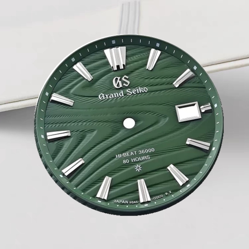 NH35 Dial GS Modified S Pattern Đồng hồ cơ 4R35 Mặt số Kích thước 33,5m Sửa đổi Phụ kiện đồng hồ cơ 