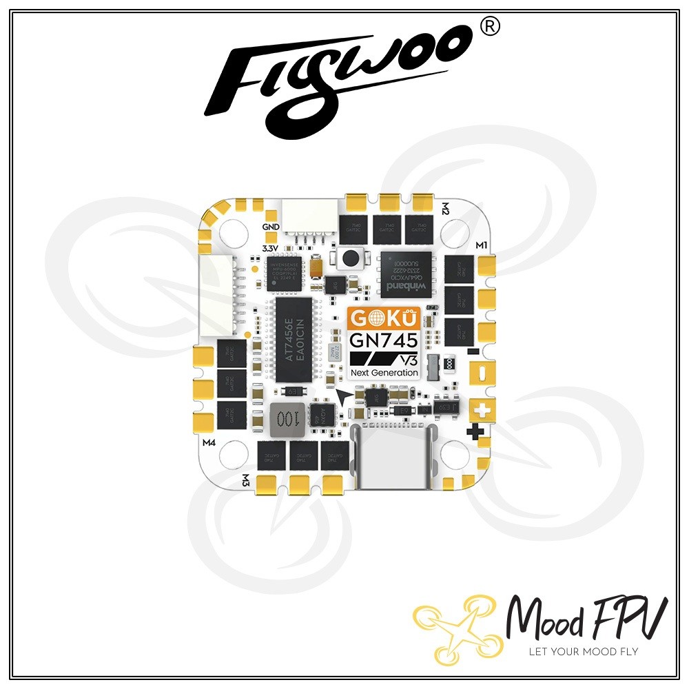 Mạch Điều Khiển Flywoo GOKU GN745 45A AIO 32bit (MPU6000) V3