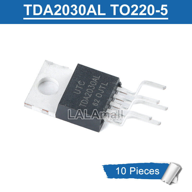 10 Chiếc UTC TDA2030AL TO-220-5 18W HI-FI Bộ Khuếch Đại Âm Thanh IC Chip Chính Hãng