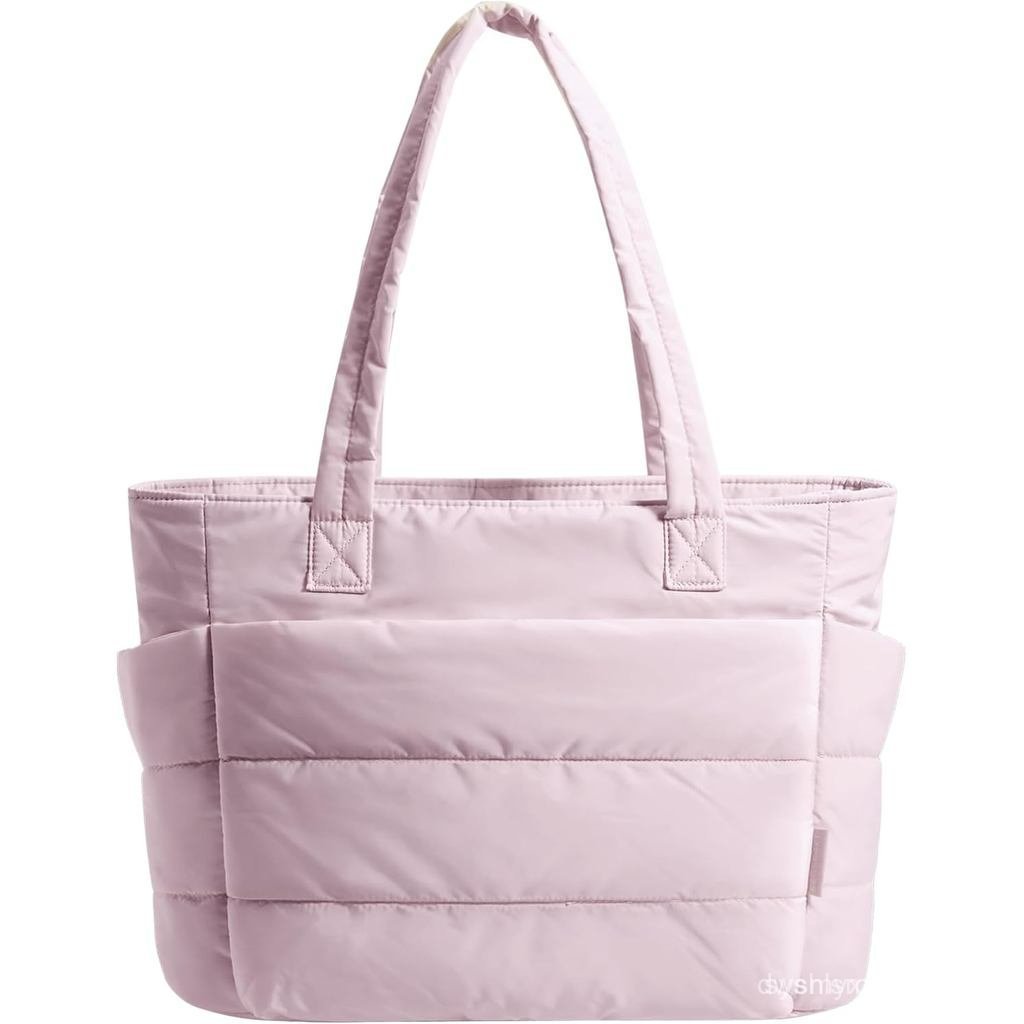 Túi tote BAGSMART dành cho nữ, Túi tote phồng nhẹ có ngăn Túi đeo vai Quilted Túi xách du lịch, công
