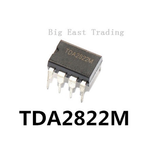 100 CÁI TDA2822M DIP8 TDA2822 DIP 2822M DIP-8, đảm bảo chất lượng betterway