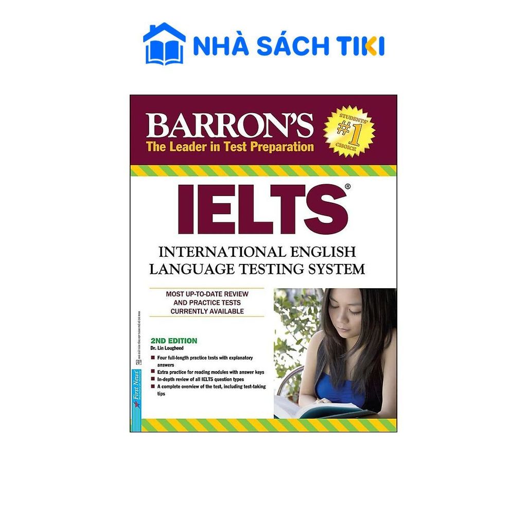 Sách Barron's IELTS International English (2nd Edition)+2CD (Tái Bản)