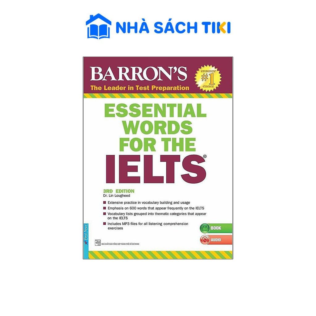 Sách Barron's Essential Words For The Ielts (Tái Bản)