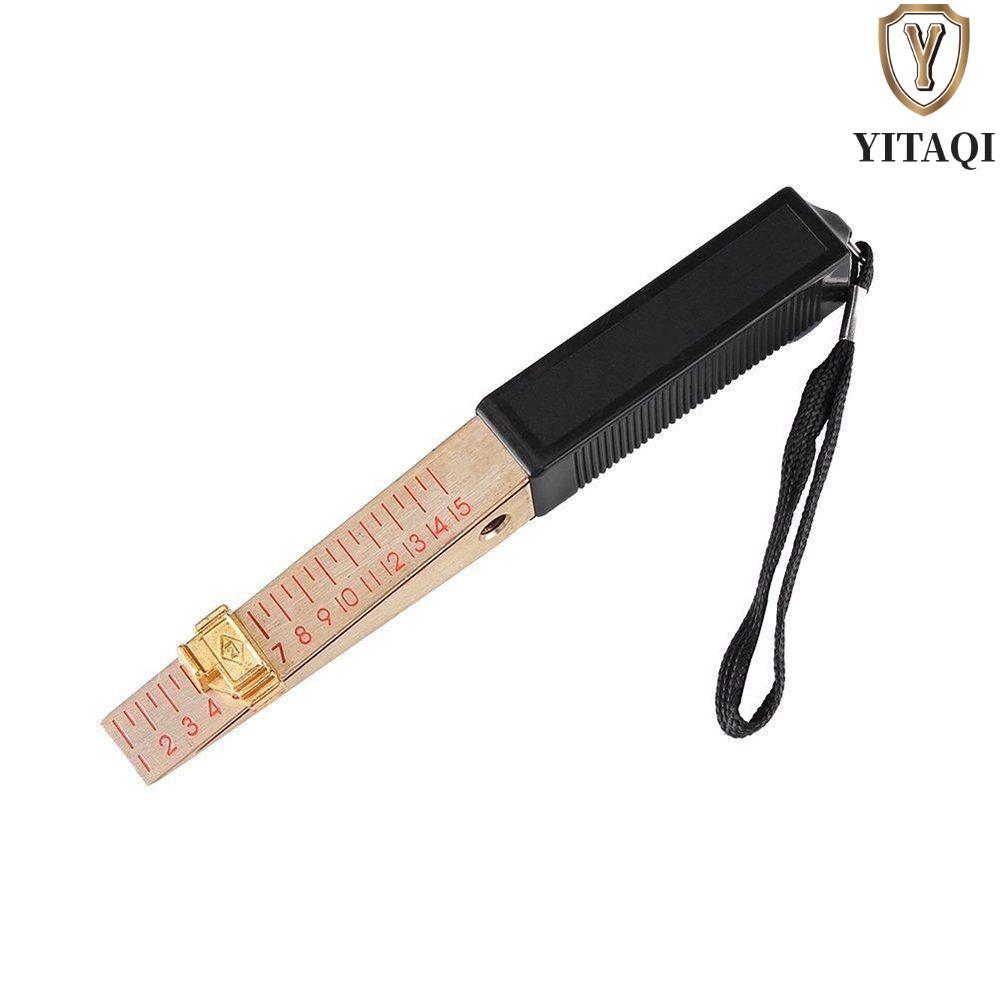 YITAQI Vernier Caliper Engineering House Measure Tool Cursor Copper Detector Ruler