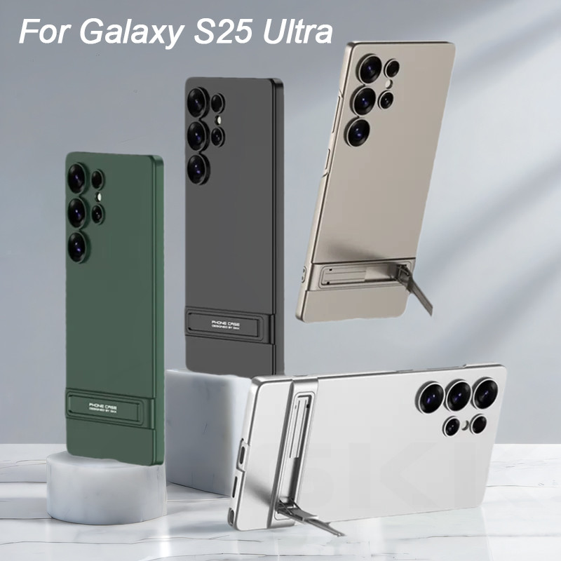 Ốp Lưng Nhựa Giáp Siêu Mỏng Cho Samsung Galaxy S25 Ultra Camera Bảo Vệ Matte Cứng Cho Galaxy S25 Ult