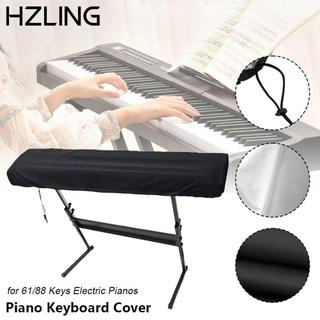 HZLING 1 Chiếc Vỏ Đàn Piano, 61 / 88 Phím Bàn Phím Vải Chống Bụi, Vỏ Bàn Phím Đàn Piano Có Thể Gập Lại Chống Bụi Chống Nước Cho Đàn Piano Điện Kỹ Thuật Số