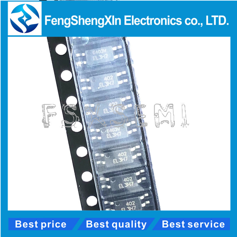 100 Cái / lốc EL3H7 EL3H7B EL3H7C SOP-4 Bộ ghép nối quang điện