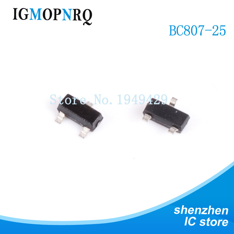 100 Chiếc BC807-16 BC807-25 BC807-40 SOT23 BC817-16 BC817-25 BC817-40 BC846B BC847A BC847B BC847C BC