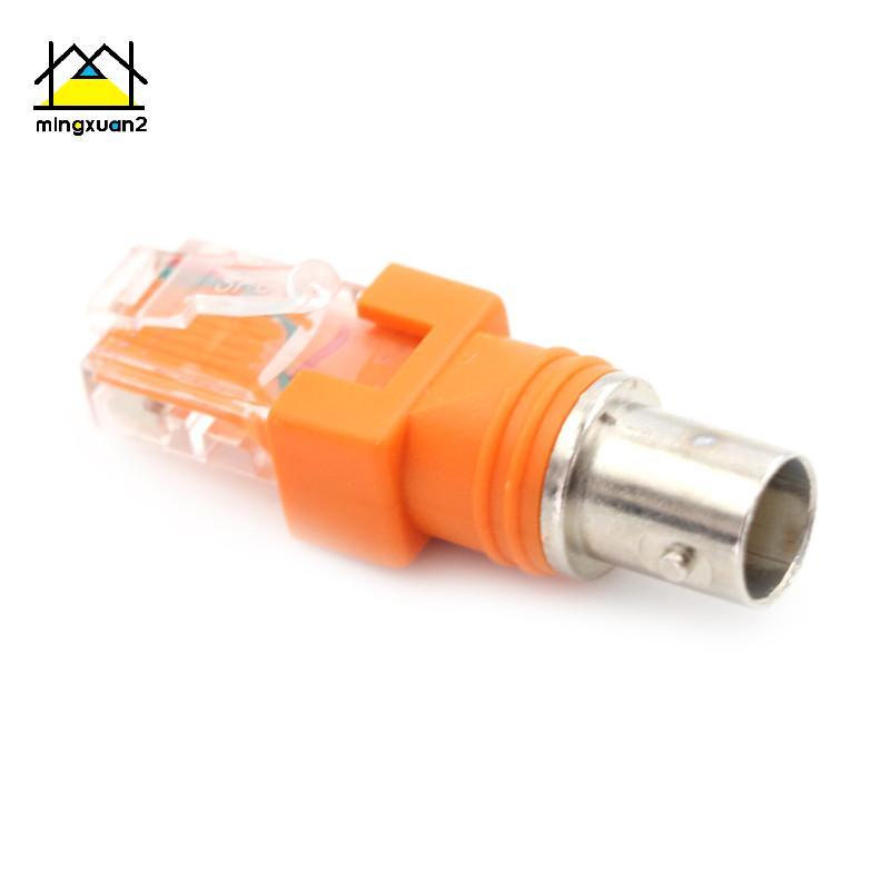 Mingxuan2 BNC Nữ sang RJ45 Nam Bộ chuyển đổi thùng đồng trục RJ45 sang RF Connector vn