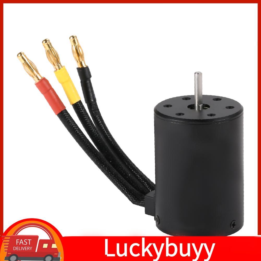 luckybuyy BRRNOO 550 9T Động cơ chổi than 12T 1/8 1/10 Điều khiển từ xa 3660 3800KV Không chổi than 