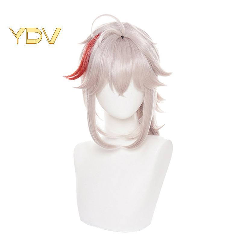 [YDV] Game Styled Beige Genshin Impact Cosplay Kazuha Tóc Giả Cosplay Chuyển Đổi Tóc [Mới]