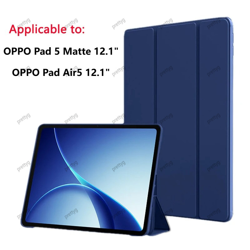 Funda Cho OPPO Pad 5 Matte Display Edition / Oppo pad Air5 12.1inch 2025 OPD2501 Trifold PU Stand TP