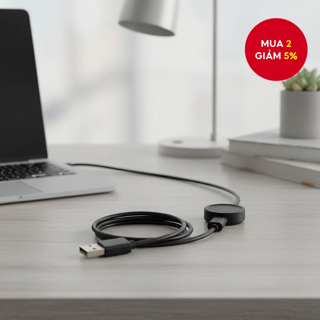 Bộ sạc bền cho đồng hồ thông minh Amazfit Active 2 (A2437) với cáp sạc cho Amazfit A2437 Active2 bip