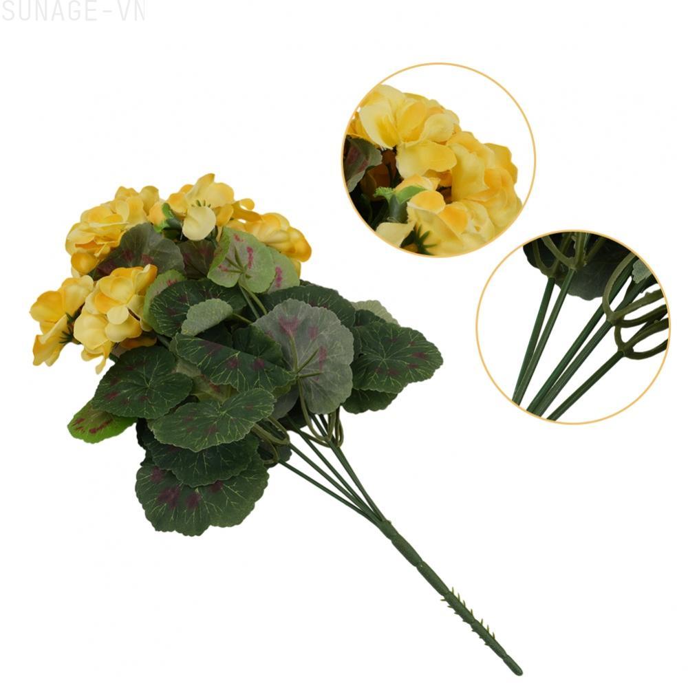 【SUNAGE】Artificial Daisy Faux Silk Flower Bouquet Wedding Home Garden Grave Decor【HOT Fashion】