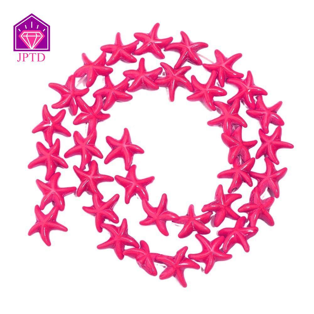 Cabeza Hạt ngọc lam hình sao biển chịu nước, Trang sức biển độc đáo, DIY Phụ kiện ankle bracelet cho