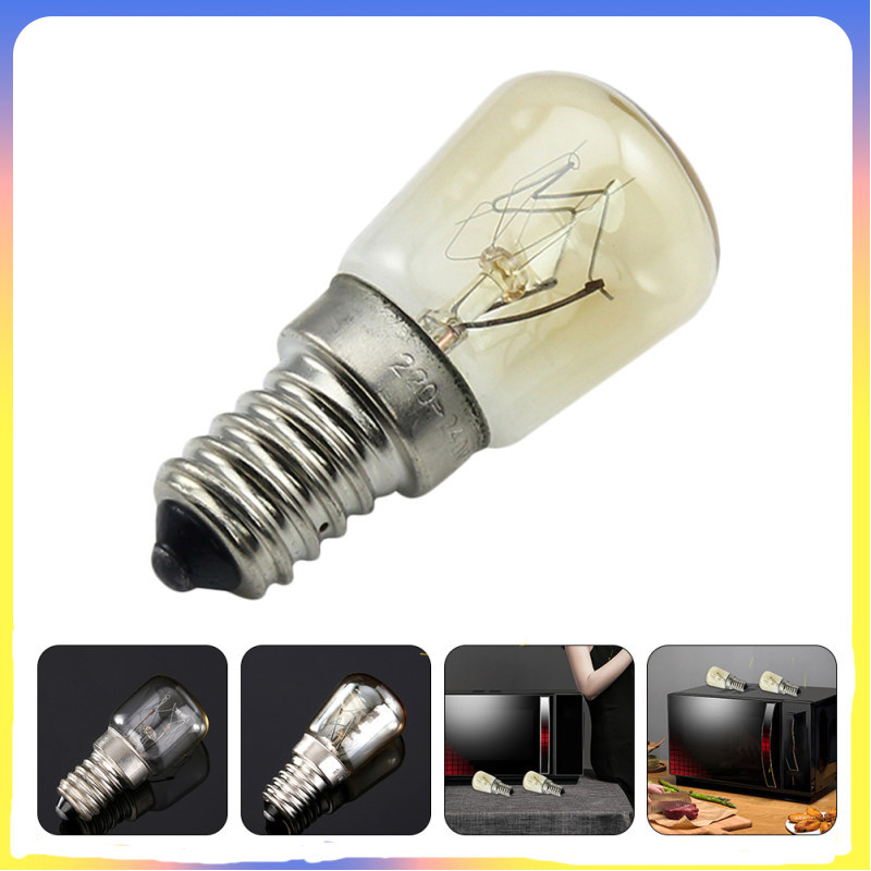 3 Bóng Đèn Nhiệt Độ Cao 25W E14 300 Độ Lò Vi Sóng Bóng Đèn chuangxzh