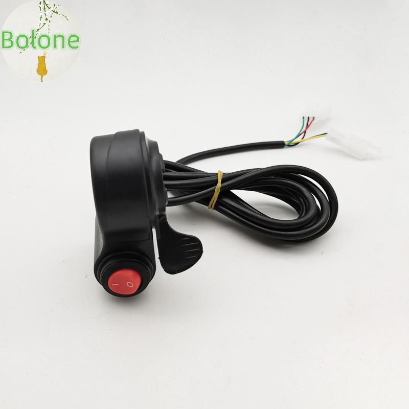 Vôn kế kỹ thuật số Bolone 12V-84V cho EBike và xe tay ga, kèm giá đỡ 22mm